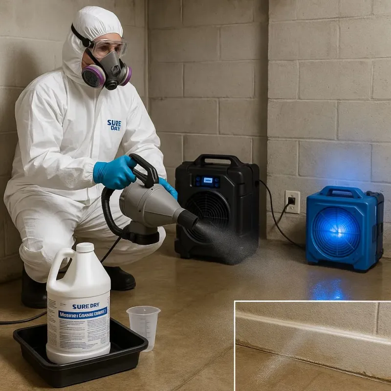 Sanitization and Odor Removal process in Muscoda, WI